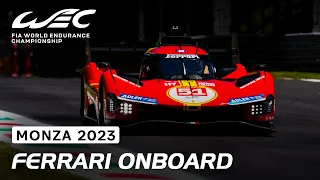 Ferrari Hypercar 51 Full Onboard Lap with Antonio Giovinazzi I 2023 6 Hours of Monza I FIA WEC