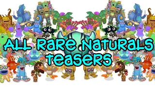 My Singing Monsters All Rare Naturals Teasers