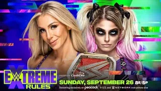 Extreme Rules 2021: Charlotte Flair vs Alexa Bliss Official Match Card For Women's Championship