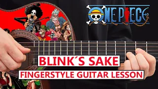Bink´s Sake - One Piece - Guitar Fingerstyle FULL Lesson