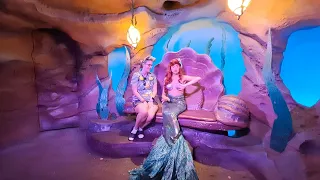 Dottie Meets Ariel at Her Grotto, Magic Kingdom, Walt Disney World Resort, Mother's Day 2023