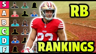Dynasty Running Back Rankings & Tiers UPDATED (Post Free Agency)