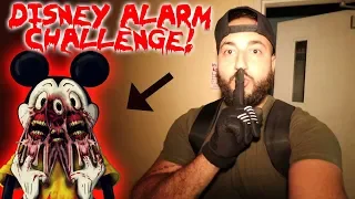 THE DISNEY ALARM CHALLENGE! DONT SET OFF THE ALARM IN THE DISNEY SCHOOL | MOE SARGI