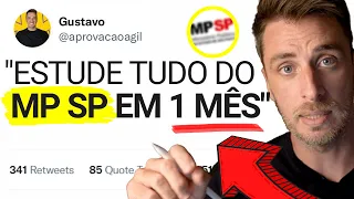 [MELHOR CONCURSO DE SP] PASSE DE 1ª NO CONCURSO MP SP COMEÇANDO AGORA...