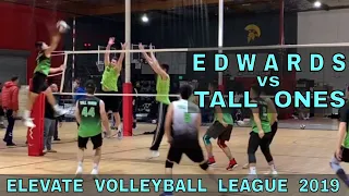 Edwards vs Tall Ones | EVL 3 - Pool Play 1 (Elevate Volleyball League 2019)