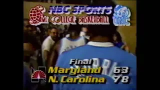 Maryland at North Carolina  February 19, 1984