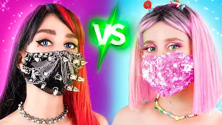 Alt TikTok Girl vs Straight TikTok Girl! How to Become Popular!