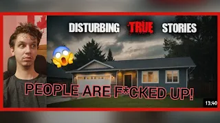 PEOPLE ARE GHETTO!! Reacting to 3 True Scary Horror Stories, Mr. Nightmare!