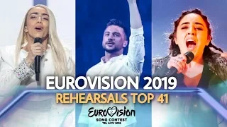 EUROVISION 2019: TOP 41 before rehearsals (Евровидение 2019)