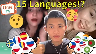 Polyglot MELTS Hearts of Foreigners by Speaking Their Languages on Omegle!