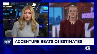 Accenture CEO: A real standout in Q1 was momentum in generative AI