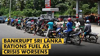 WION Live: Bankrupt Sri Lanka rations fuel as crisis worsens | World News | English News Live