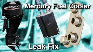 Mercury 892267A55 outboard fuel cooler leak repair (30hp, 35hp, 40hp, 50hp, 60hp and more)