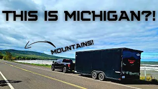 TRAVELING ACROSS MICHIGAN'S UPPER PENINSULA | PORCUPINE MOUNTAINS | LAKE OF THE CLOUDS