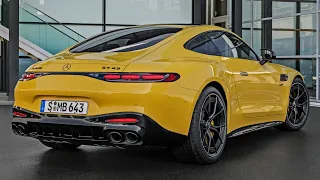 NEW Mercedes-AMG GT 43 Coupé (4-CYLINDER) | FIRST LOOK