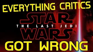 Everything Critics Got Wrong About Star Wars: The Last Jedi