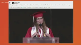 Texas valedictorian takes a chance with her graduation speech to address the new 'heartbeat bill'