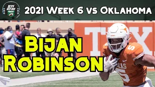 Bijan Robinson vs Oklahoma 2021