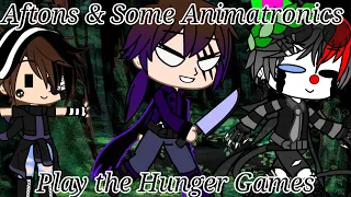 Aftons (and some animatronics) play The Hunger Games || Inspired 👀💅✨ || StarryAngelxii