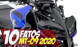 10 FATOS: MONSTRUOSA Yamaha MT-09 2020 No Brasil - Motorede