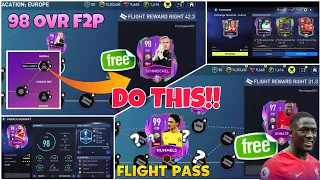 DO THIS!! THINGS TO DO IN FLIGHT PATH SUMMER VACATION FIFA MOBILE 22| 98 OVR F2P FIFA MOBILE 22