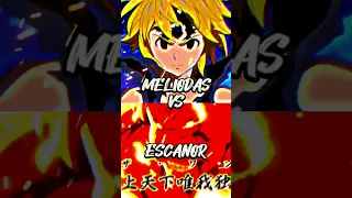 Meliodas vs King/Ban/Escanor #7ds #thesevendeadlysins #nanatsunotaizai #animeedit