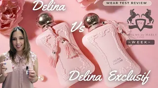Parfums de Marly DELINA🌹|VS|DELINA EXCLUSIF|Comparison Review|Perfumes for Women|+Layering