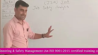 JSA (Job Safety Analysis) full chapter