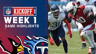 Cardinals vs. Titans Week 1 Highlights | NFL 2021