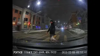 Чебоксары, дтп с пешеходом в Новом городе, ночь отменяет пдд, помог водителю парка, крыса в Волжском