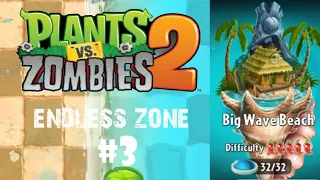 Big Wave Beach (Endless Zone) Tiki Torch-er (Level 21 - 30) | Plants vs Zombies 2