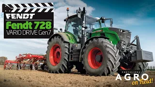 Fendt 728 Vario Gen7. Prueba Test de campo