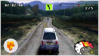 Mobil 1 Rally Championship (PS1) Arcade - Stena Line Ulster Rally - DuckStation Emulation