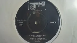 Psych Folk - FAIRPORT CONVENTION - If I Had A Ribbon Bow - TRACK 604020 UK 1968 Whimsical Gem