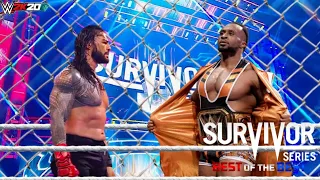 WWE November 21, 2021 - Roman Reigns vs Big E : Hell In A Cell - Survivor Series 2021