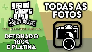 GTA San Andreas Definitive Edition - Detonado 100% e Platina - Todas as Fotos