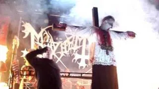 Mayhem - Pure Fucking Armageddon + Attilla crucified (Inferno Festival 2010) - Part II