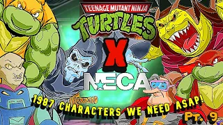 NECA Animated TMNT (1987) - Which Action Figures Do We Want? (part 9) - 2024 Predictions Edition