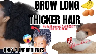 Banana & Egg Hair Mask For Dry ,Frizzy ,Damaged hair|MAXIMUM HYDRATION GUARANTEED 😱