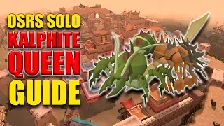 OSRS Solo Kalphite Queen Guide w/ 100 Kills Loot (Boss Series Episode 1)