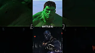 Hulk (2003) vs Thanos #shorts