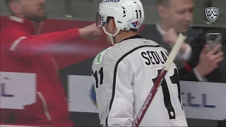 Sedlak opens the scoring with huge goal