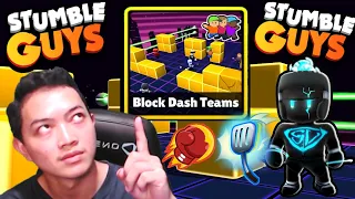 Live Stumble Guys | Night Play Block Dash Team With 32 Player #stumbleguys