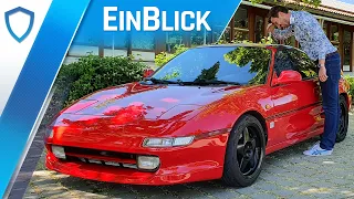 Toyota MR2 SW20 (1992) - Günstiger Kompaktsportler mit MITTELMOTOR!