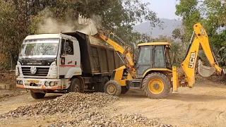 Jcb Loading Leyland 10 W Tipper