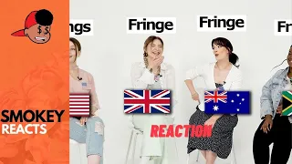 US vs UK vs Australia vs South Africa ENGLISH Differences!!! #reaction #reactionvideo #react