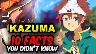 10 Kazuma Facts You Didn’t Know! KonoSuba Facts