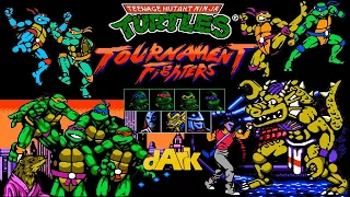 Прокачка скиллов - Teenage Mutant Ninja Turtles: Tournament Fighters(8 Bit)