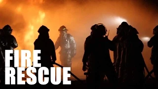 Inside Marine Aircraft Fire Rescue Training