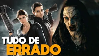 TUDO de ERRADO com JOÃO E MARIA: CAÇADORES DE BRUXAS